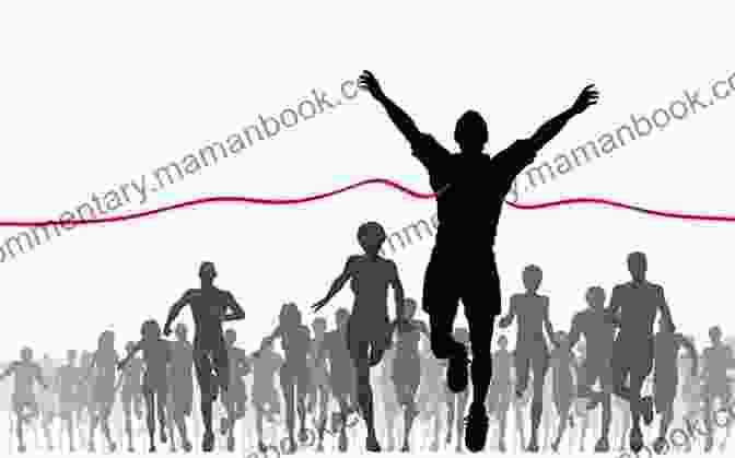 A Determined Individual Running Towards A Finish Line, Symbolizing Financial Freedom Debt Free: A Proven 12 Step Program For A Financial Peace Of Mind (Debt Free Debt Free Debt Free For Life)