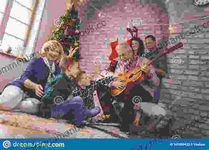 A Family Gathered Around A Christmas Tree, Singing And Laughing Cello Part Of 10 Christmas Tunes For String Quartet: Easy/Intermediate (10 Christmas Tunes For String Quartet 4)