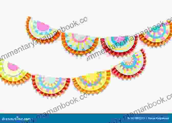 A Festive And Colorful Paper Garland, Adorned With Intricate Patterns And Shapes, Adding A Touch Of Celebration To Any Gathering. 10 Minute Paper Projects (10 Minute Makers)