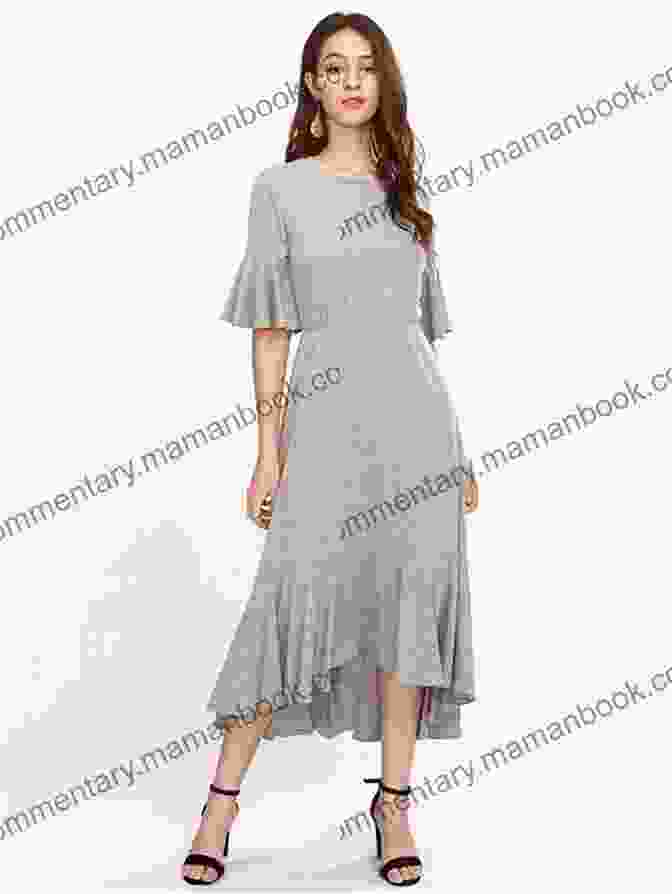 A Graceful Trumpet Dress With A Flared Hem Evening Dresses And Wedding Gowns Fashion Silhouettes: Visual Reference For Fashion Illustration (pencil Drawing Techniques) (Haute Couture Fashion Illustration Resources 2)