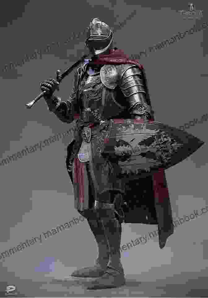 A Knight In Full Armor, Holding A Sword And Shield The Defenders Of Dembroch: 1 The Age Of Knights Dames