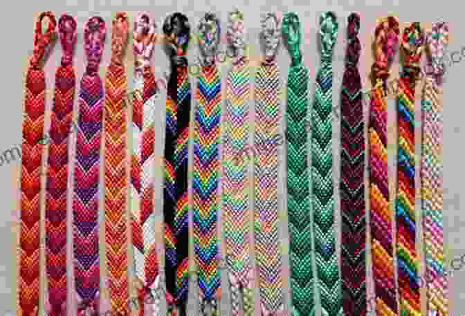 A Photo Of A Group Of Colorful Yarn Bracelets 10 Minute Yarn Projects (10 Minute Makers)