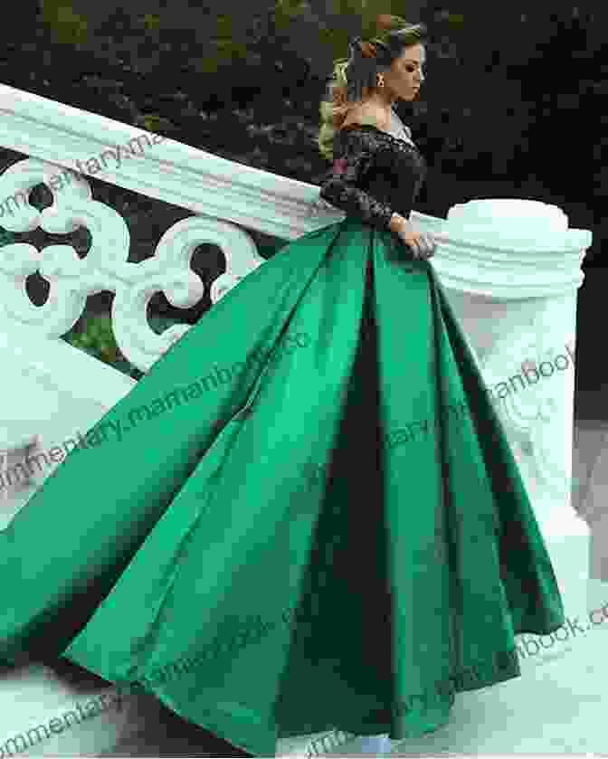 A Stunning Ball Gown With A Full, Flowing Skirt Evening Dresses And Wedding Gowns Fashion Silhouettes: Visual Reference For Fashion Illustration (pencil Drawing Techniques) (Haute Couture Fashion Illustration Resources 2)