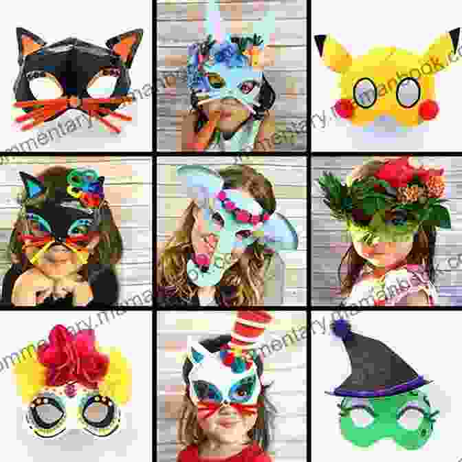 A Vibrant Array Of Paper Plate Masks Adorned With Colorful Decorations, Fostering Creativity And Imagination In Children. 10 Minute Paper Projects (10 Minute Makers)