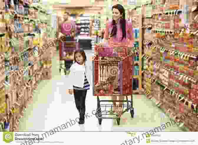 A Young Woman And Her Mother Walking Through A Grocery Store, Smiling And Looking At Each Other Grocery Shopping With My Mother