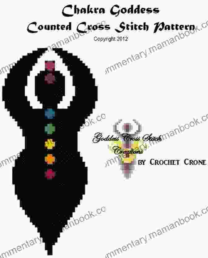 Crone Goddess Counted Cross Stitch Pattern Three Phases Of The Goddess Counted Cross Stitch Pattern