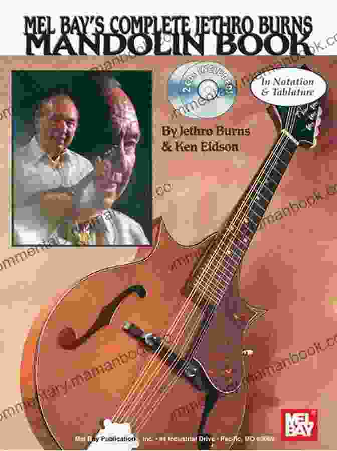 Image Of Ken Eidson's Mandolin Songbook With A Montage Of Mandolin Players In The Background. Mandolin Songbook Ken Eidson